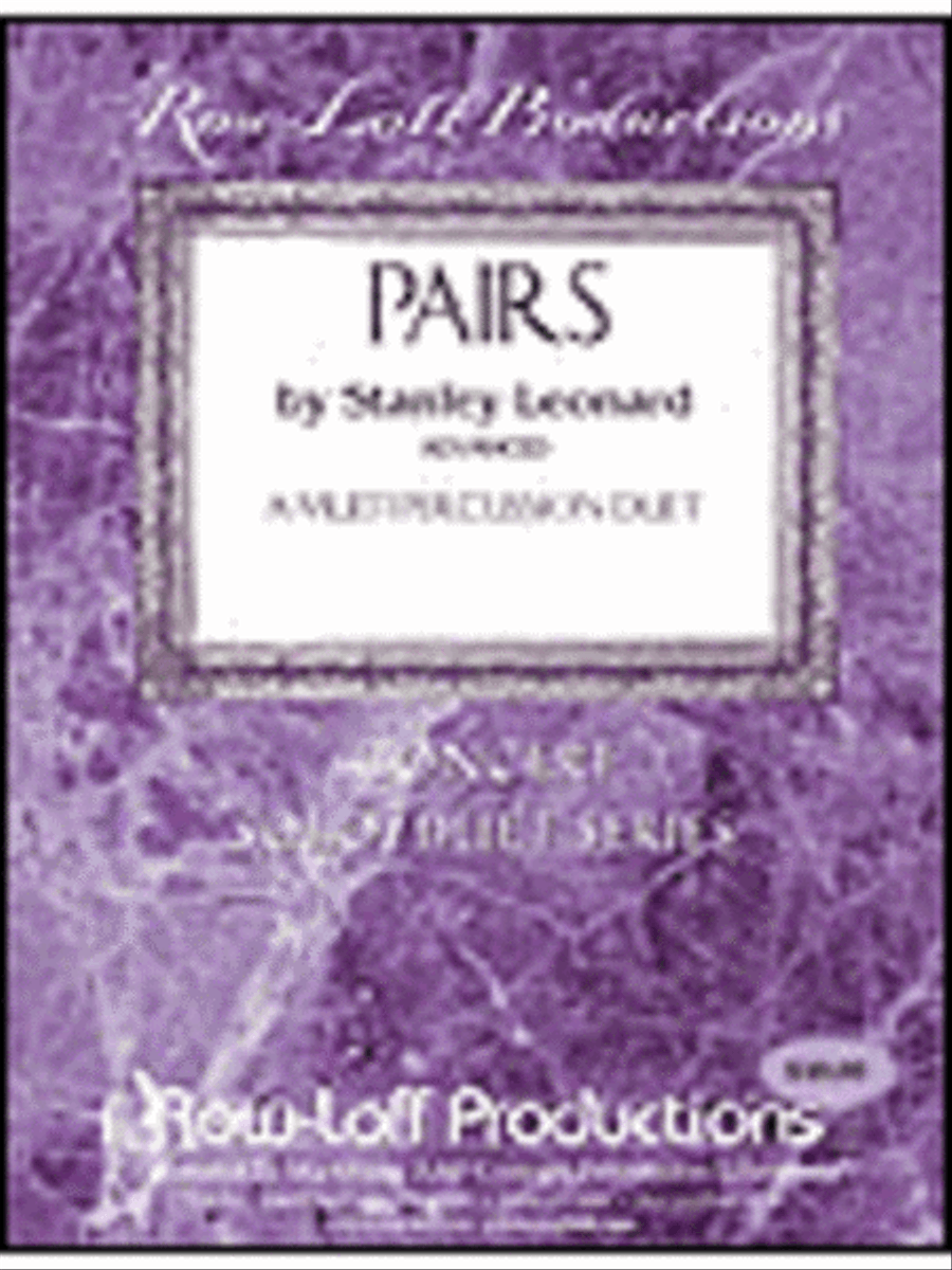 Pairs - Timpani-Snare Drum Percussion scores gallery preview page 1
