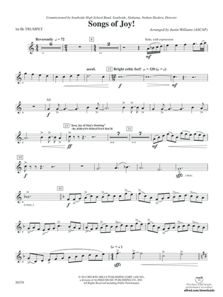Songs of Joy!: 1st B-flat Trumpet