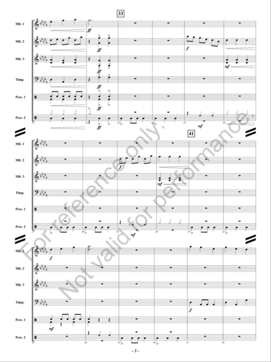 Hatsuhi Sunrise Hatsuhi Sunrise Percussion Ensemble scores gallery preview page 6