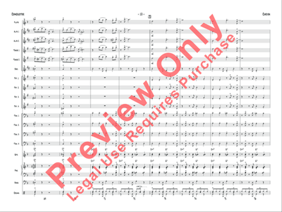 Cariba Jazz Ensemble scores gallery preview page 13
