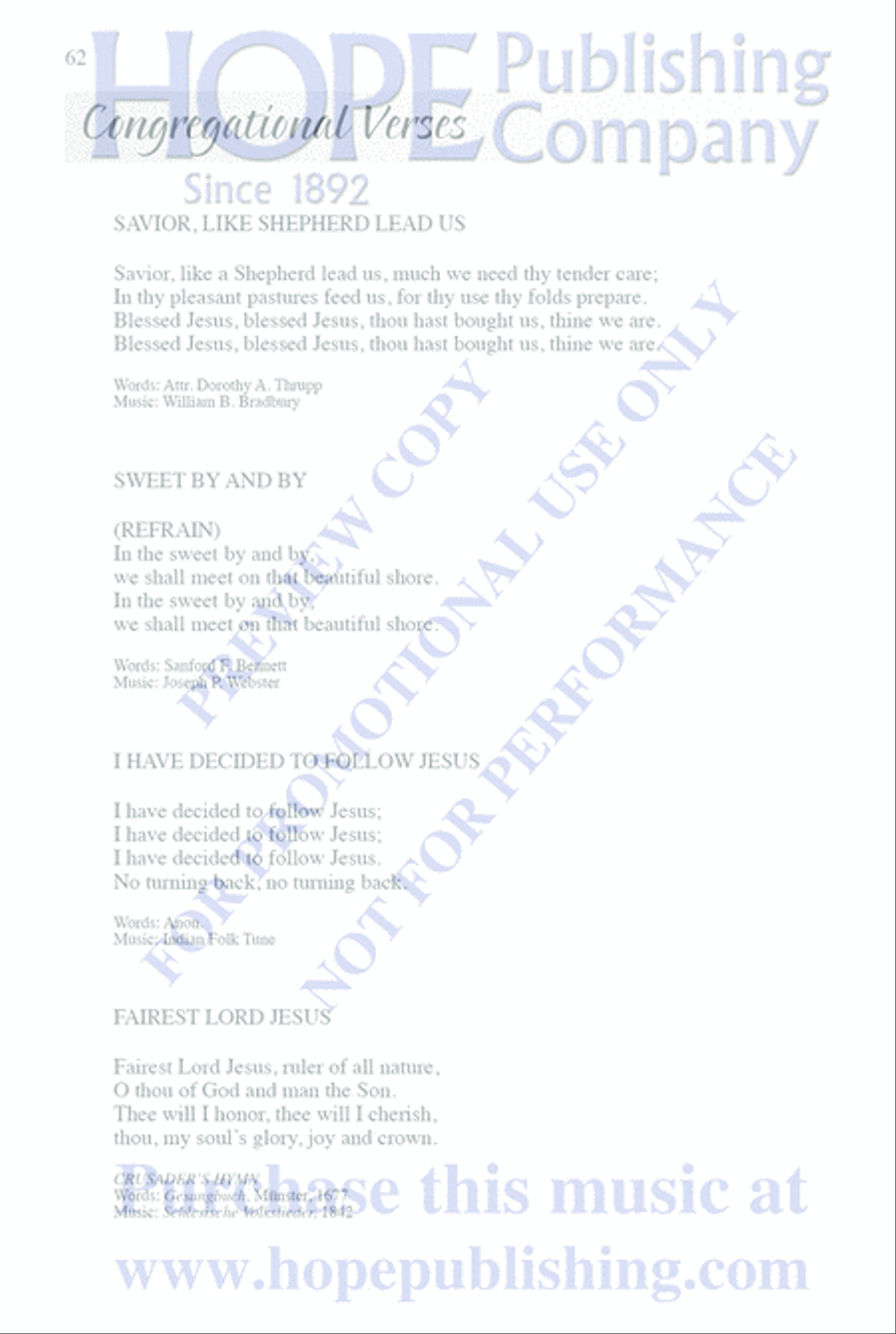 Who Is Jesus? 4-Part scores gallery preview page 66