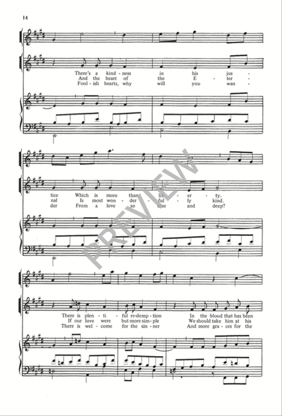 The Calvin Hampton Hymnary 4-Part scores gallery preview page 18