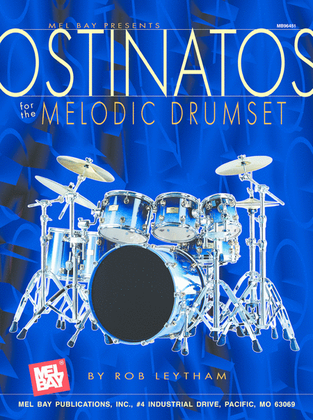 Book cover for Ostinatos for the Melodic Drumset
