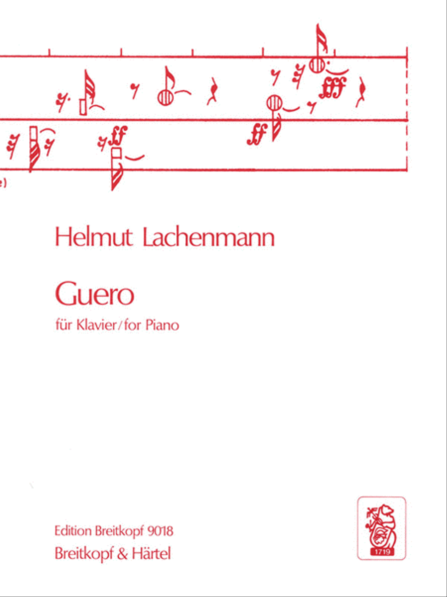 Guero Piano Solo scores gallery preview page 1