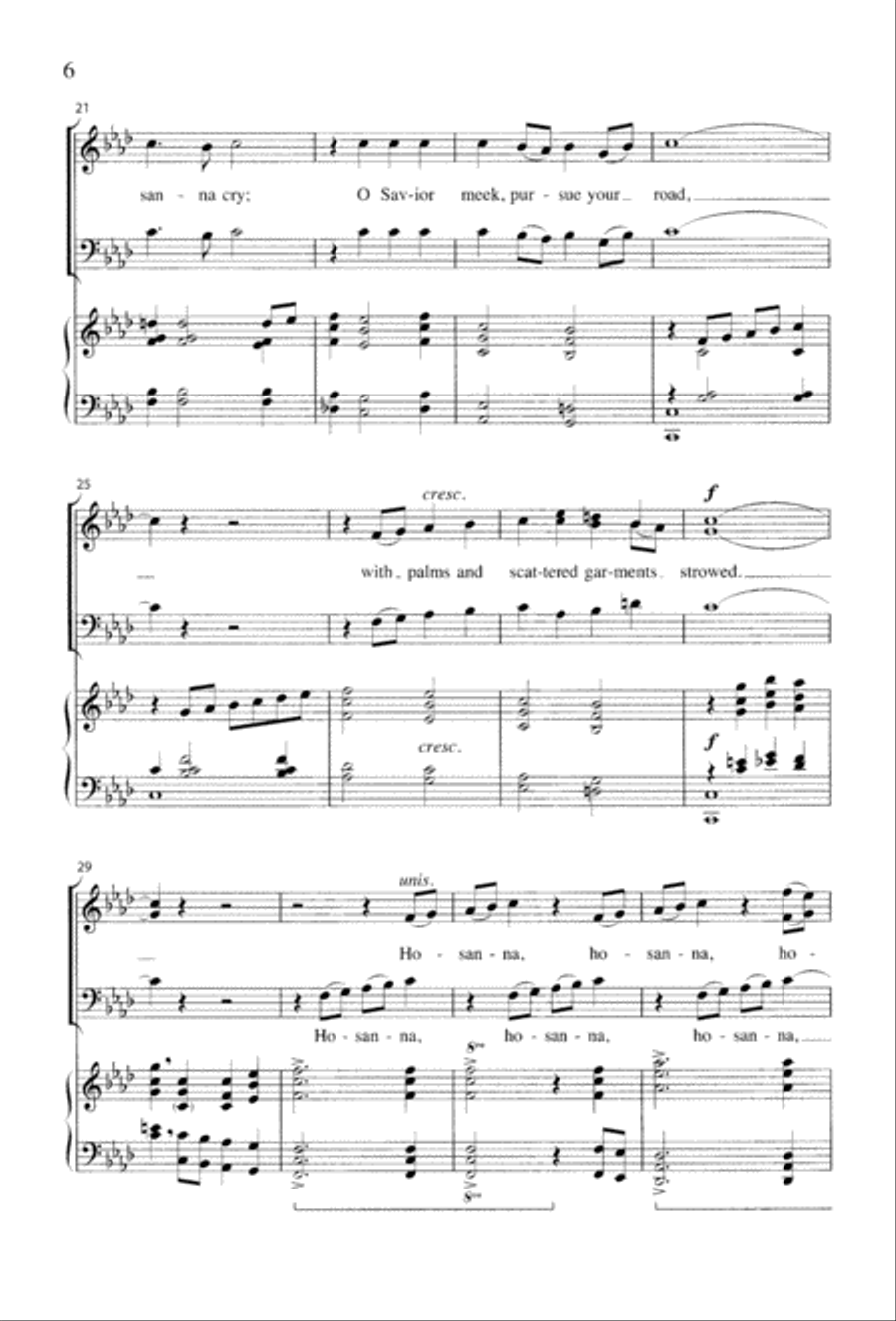 Christ the Crucified 3-Part scores gallery preview page 8
