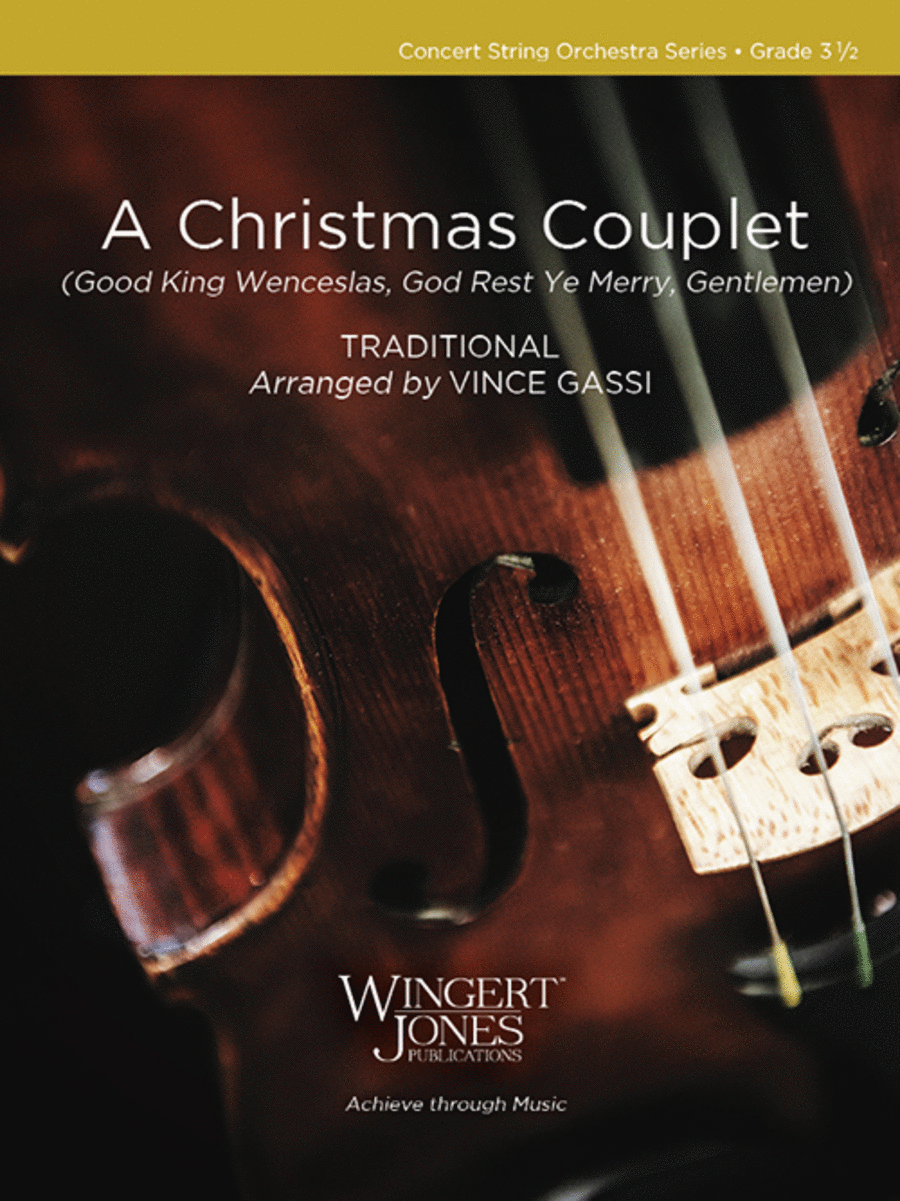 A Christmas Couplet A Christmas Couplet String Orchestra scores gallery preview page 1