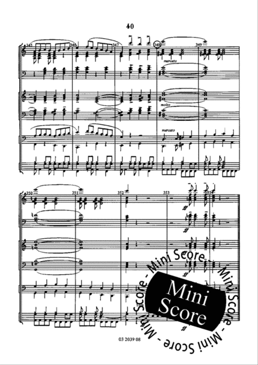 Las Playas de Rio Concert Band scores gallery preview page 46