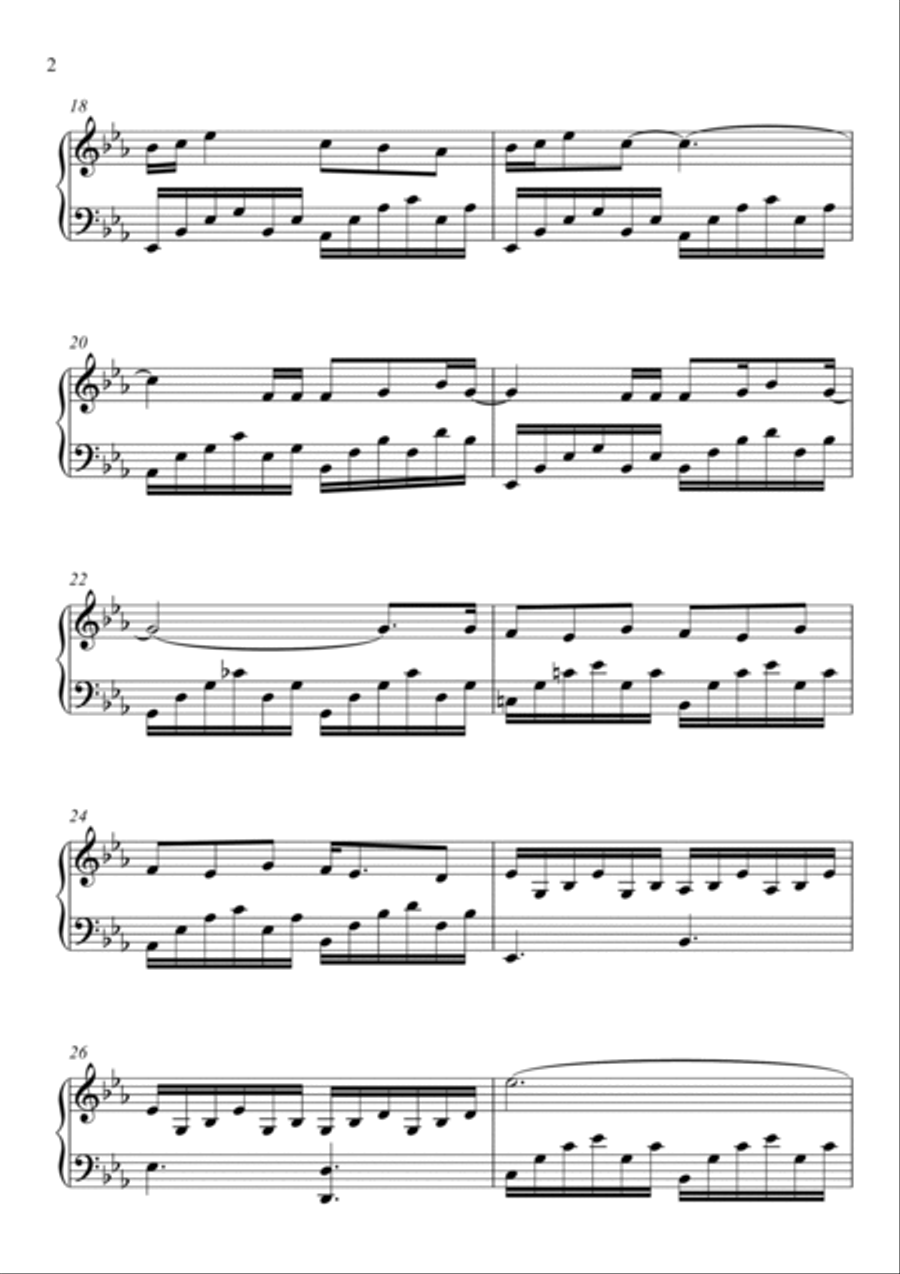 She's Always A Woman She's Always A Woman Piano Solo scores gallery preview page 2