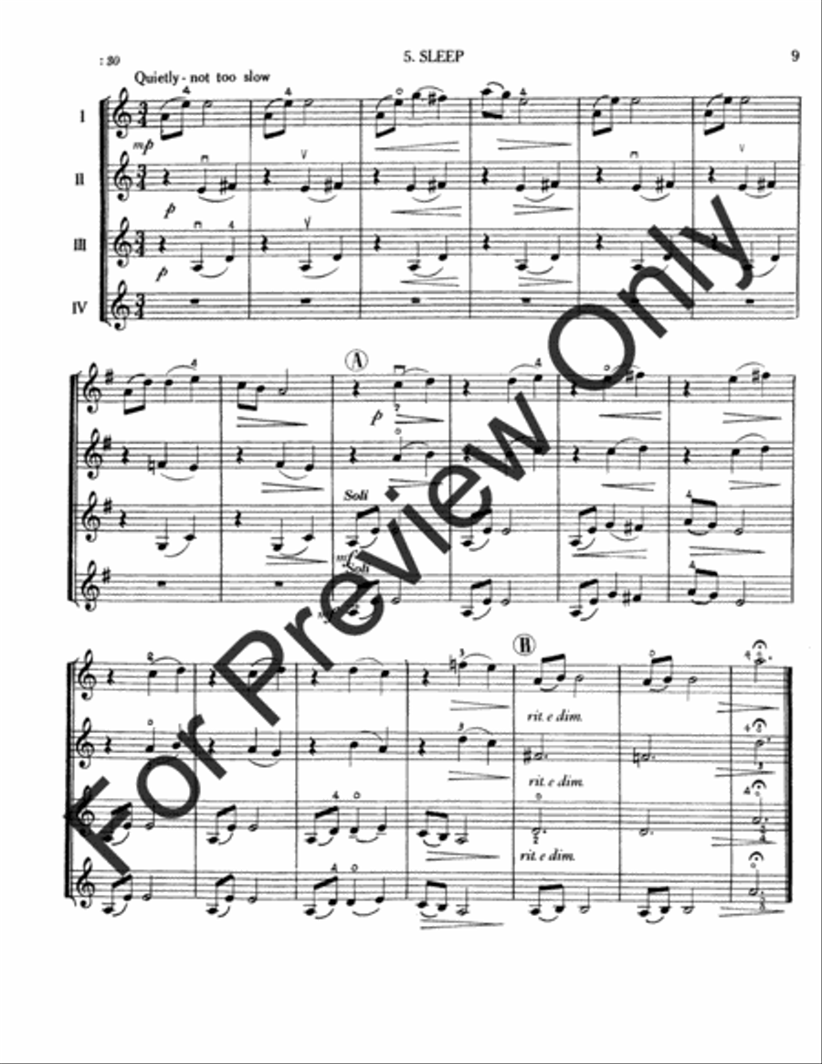 Spooky Strings Violin scores gallery preview page 12