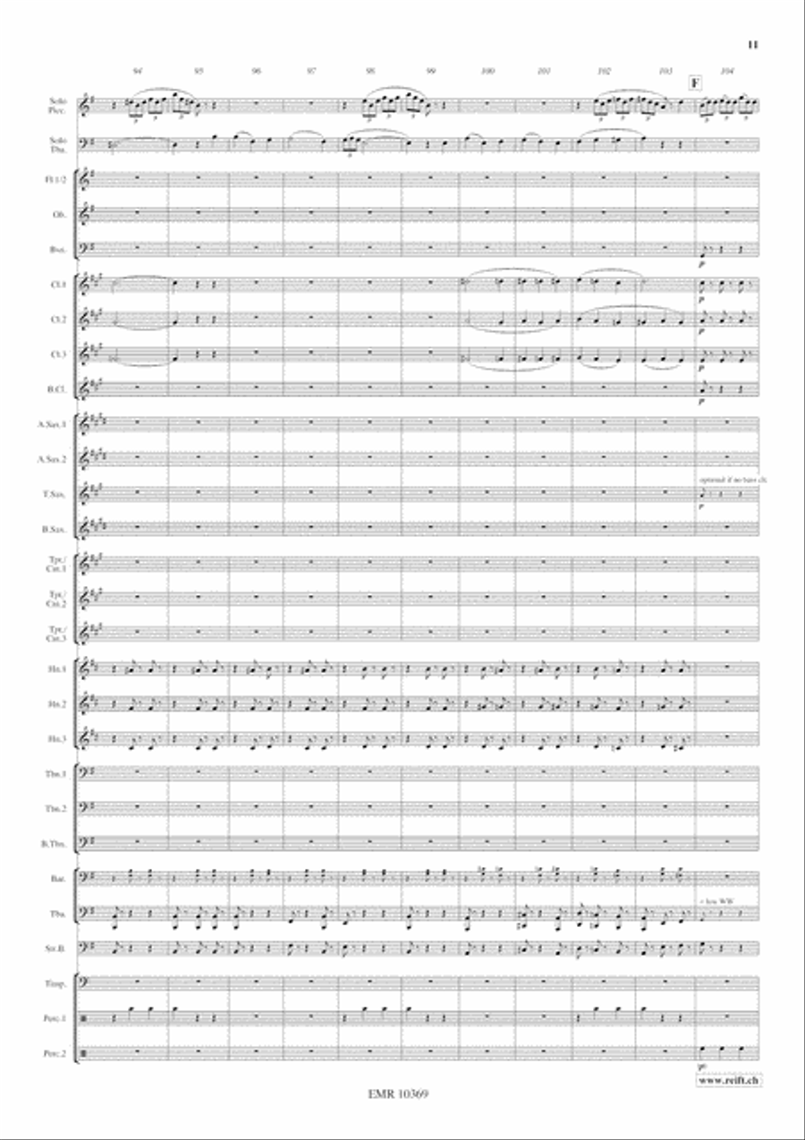 Hi-Lo Concert Band scores gallery preview page 12