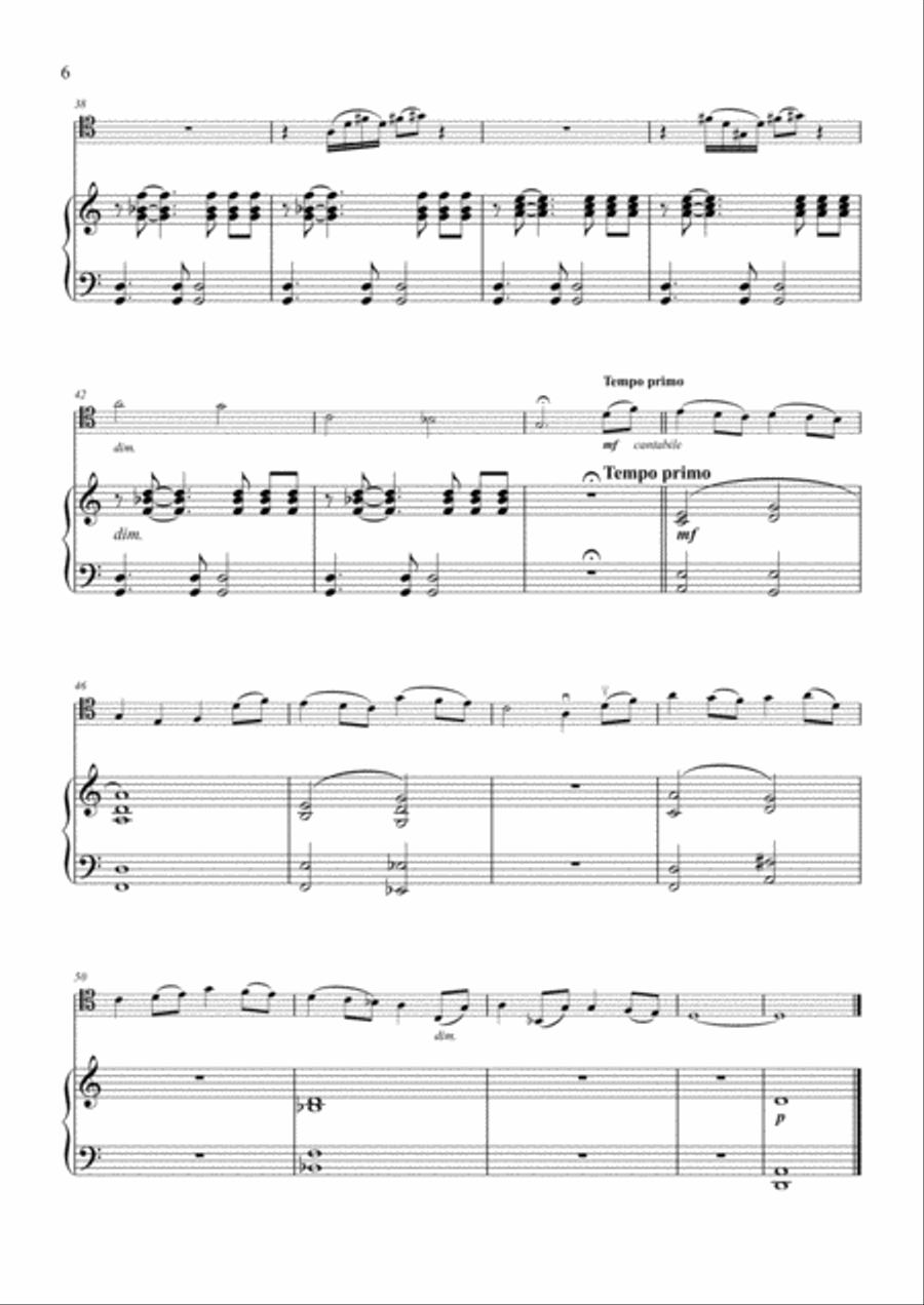 Sonata No. 3 for Cello and Piano, Opus 84 Piano Accompaniment scores gallery preview page 6