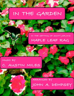 Book cover for In the Garden / Maple Leaf Rag (Trio for Soprano Sax, Alto Sax and Piano)