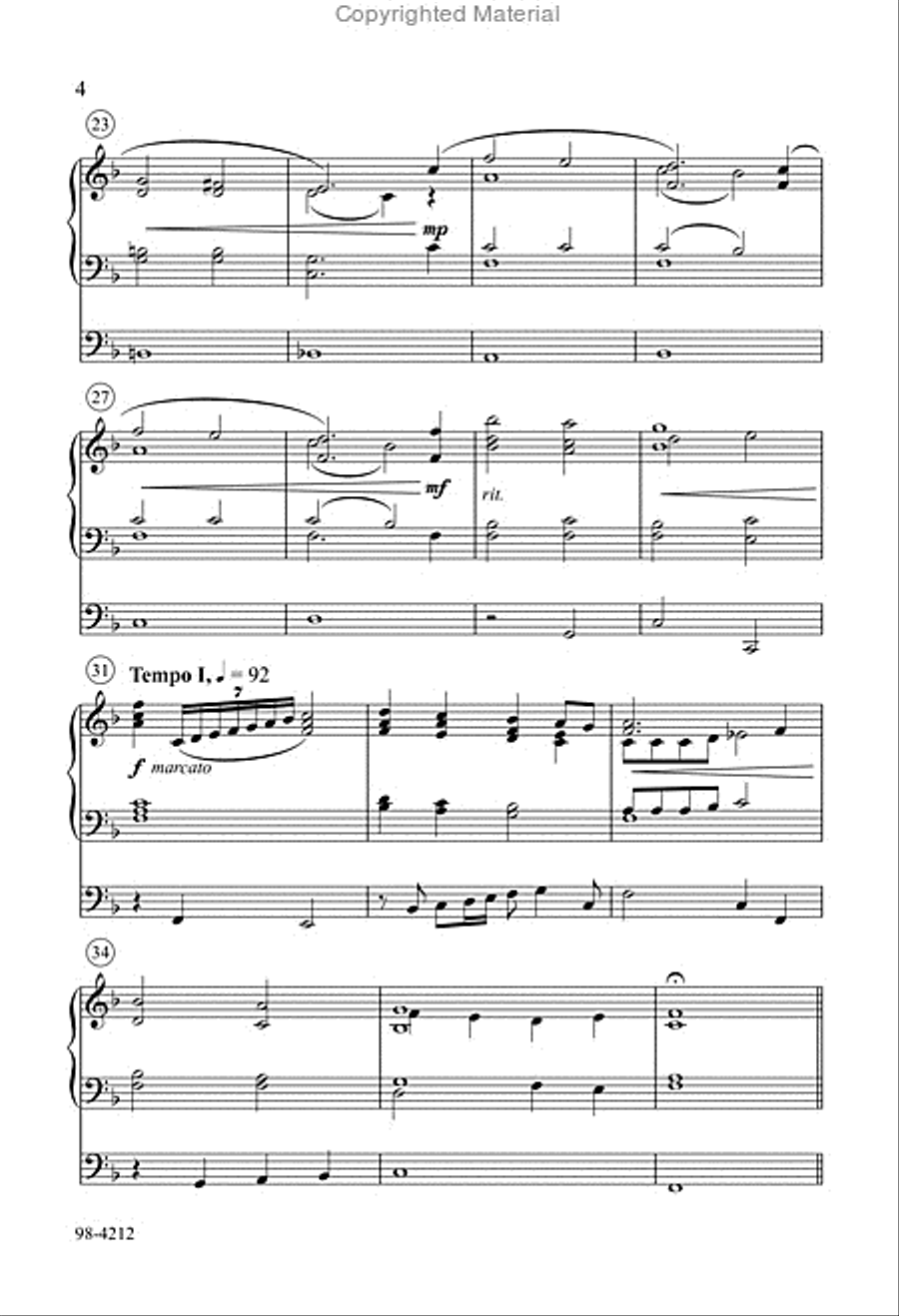 Rise, Shine, You People (Culli) 4-Part scores gallery preview page 4