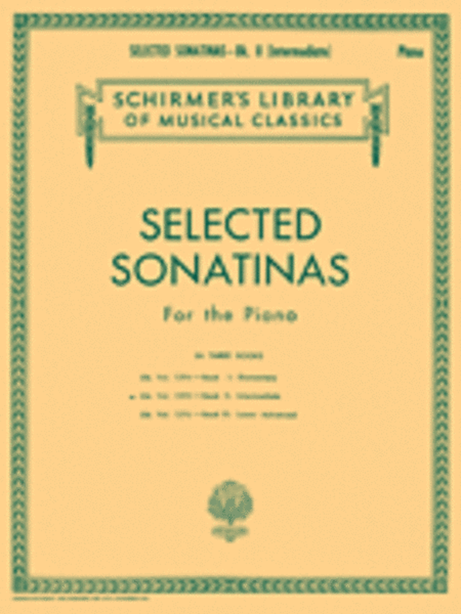 Selected Sonatinas – Book 2: Intermediate