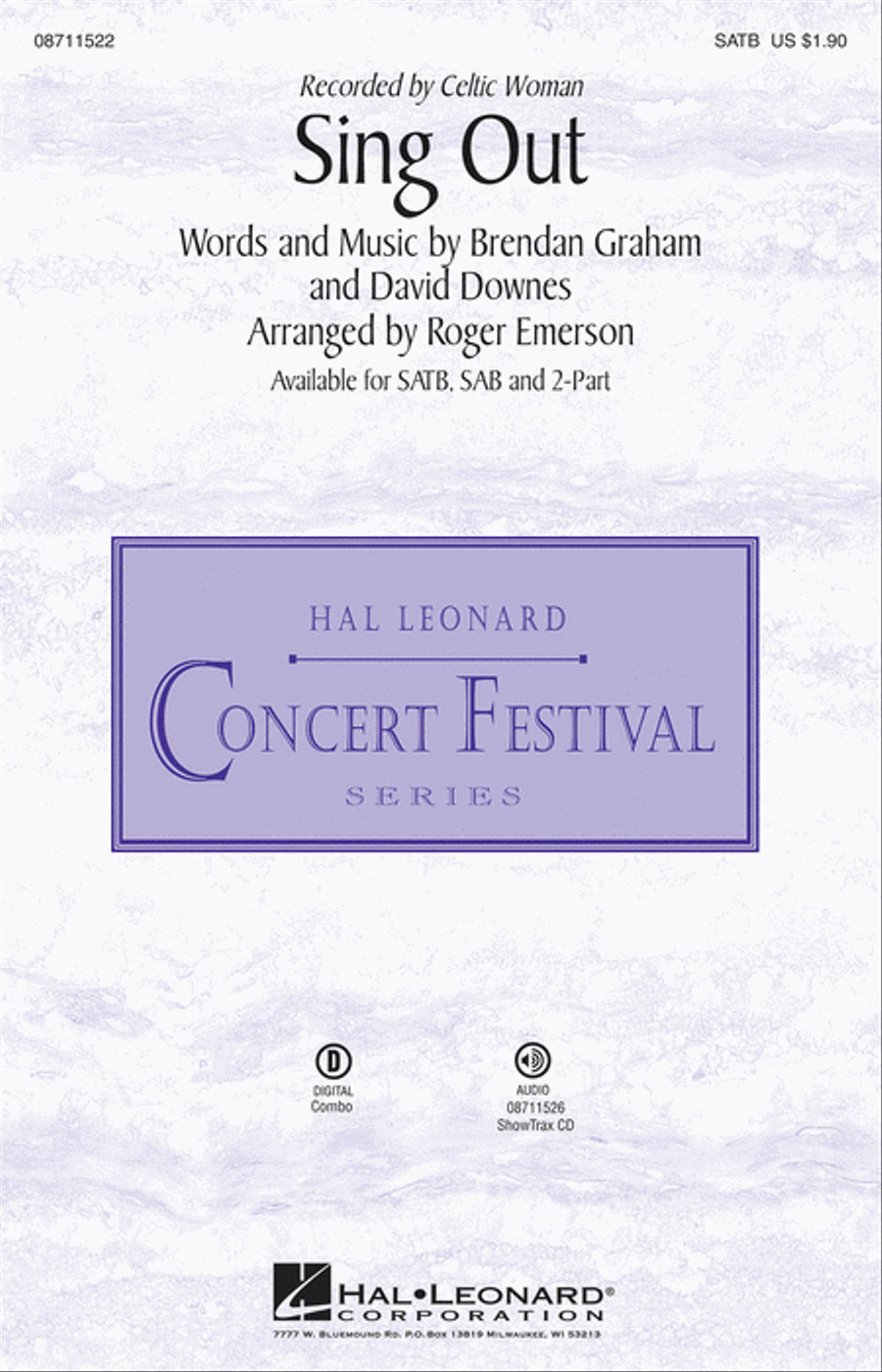 Sing Out 4-Part scores gallery preview page 1