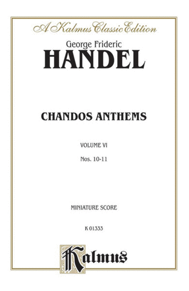 Chandos Anthems -- 10. The Lord Is My Light 11. Let God Arise (two versions)
