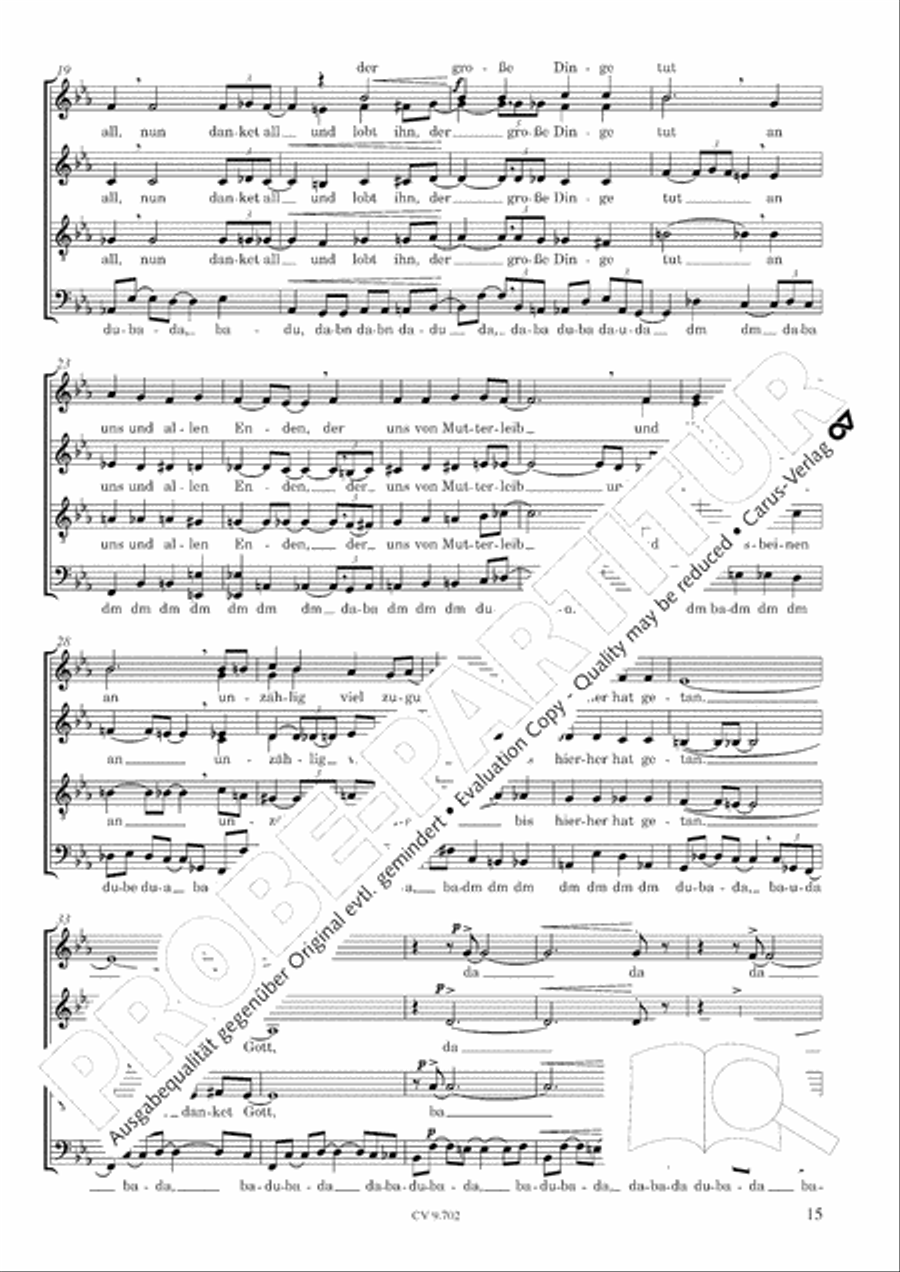 Jazz-Chorbuch: Jesu meine Freude