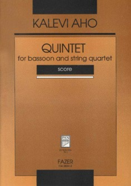 Quintet For Bassoon And String Quartet