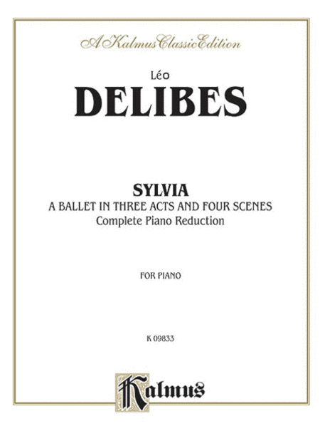 Delibes Sylvia Piano Reductio