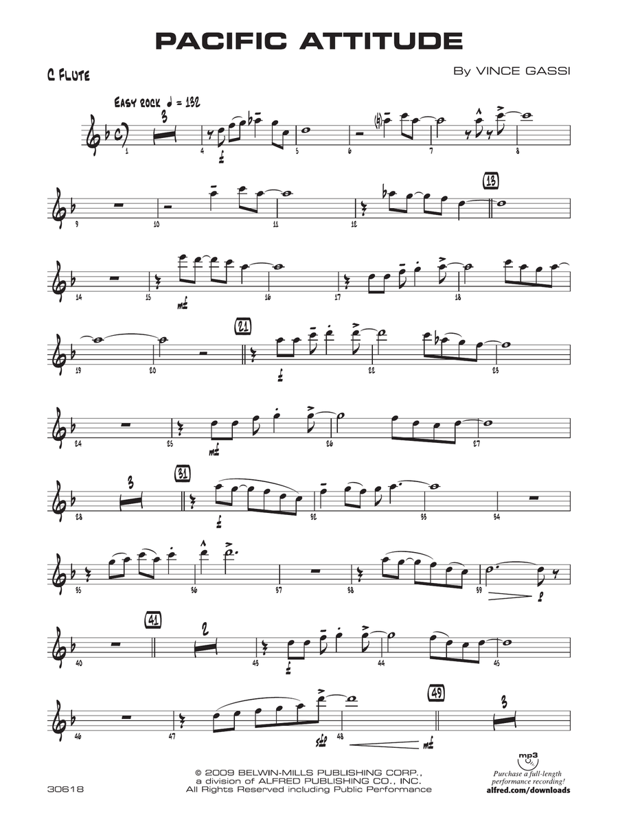 Pacific Attitude: Flute