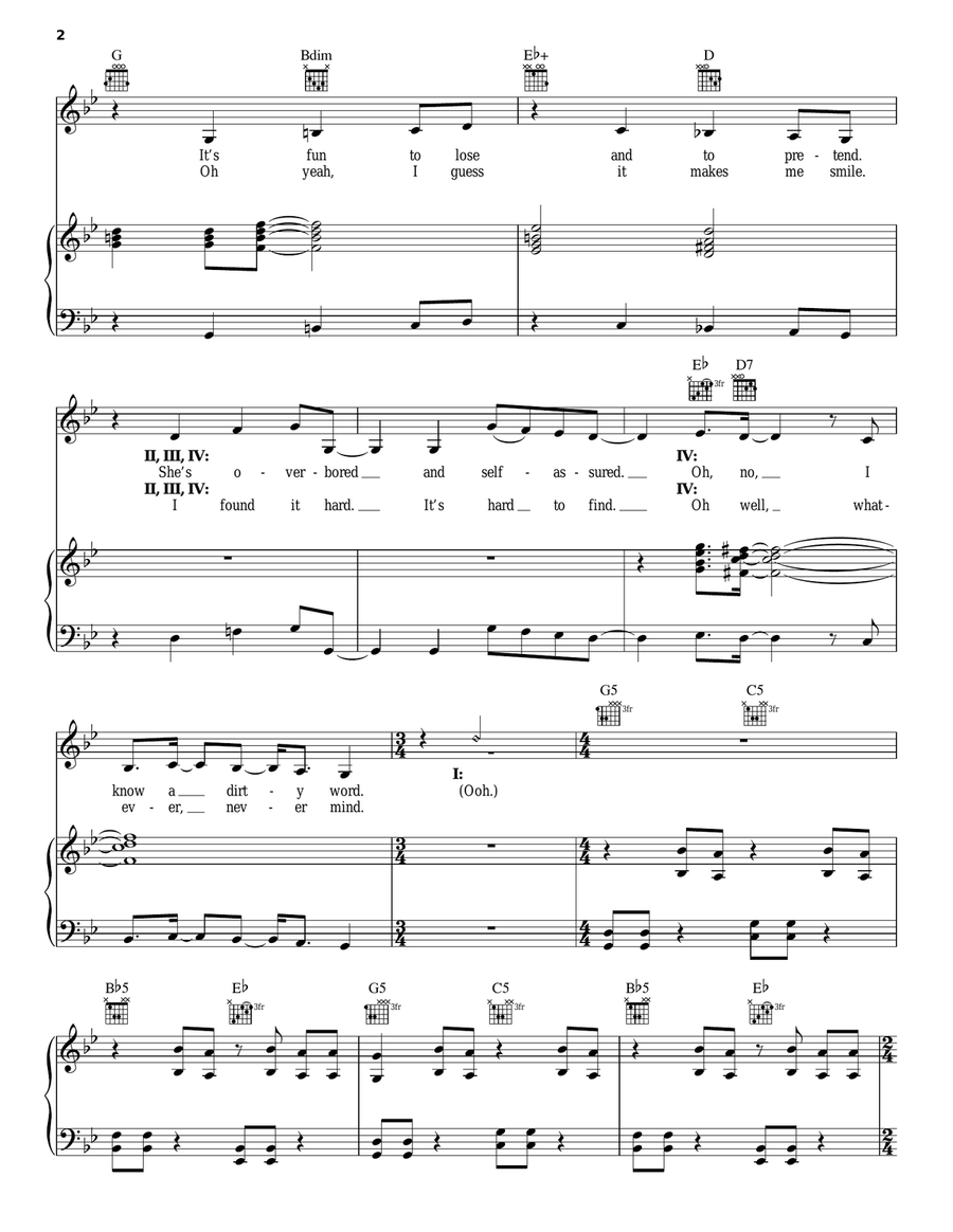 Smells Like Teen Spirit Guitar scores gallery preview page 2