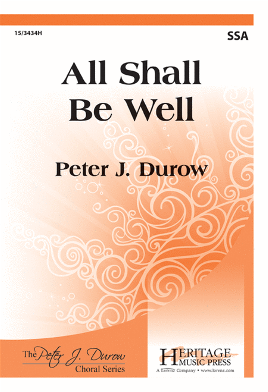 All Shall Be Well SSA scores gallery preview page 1