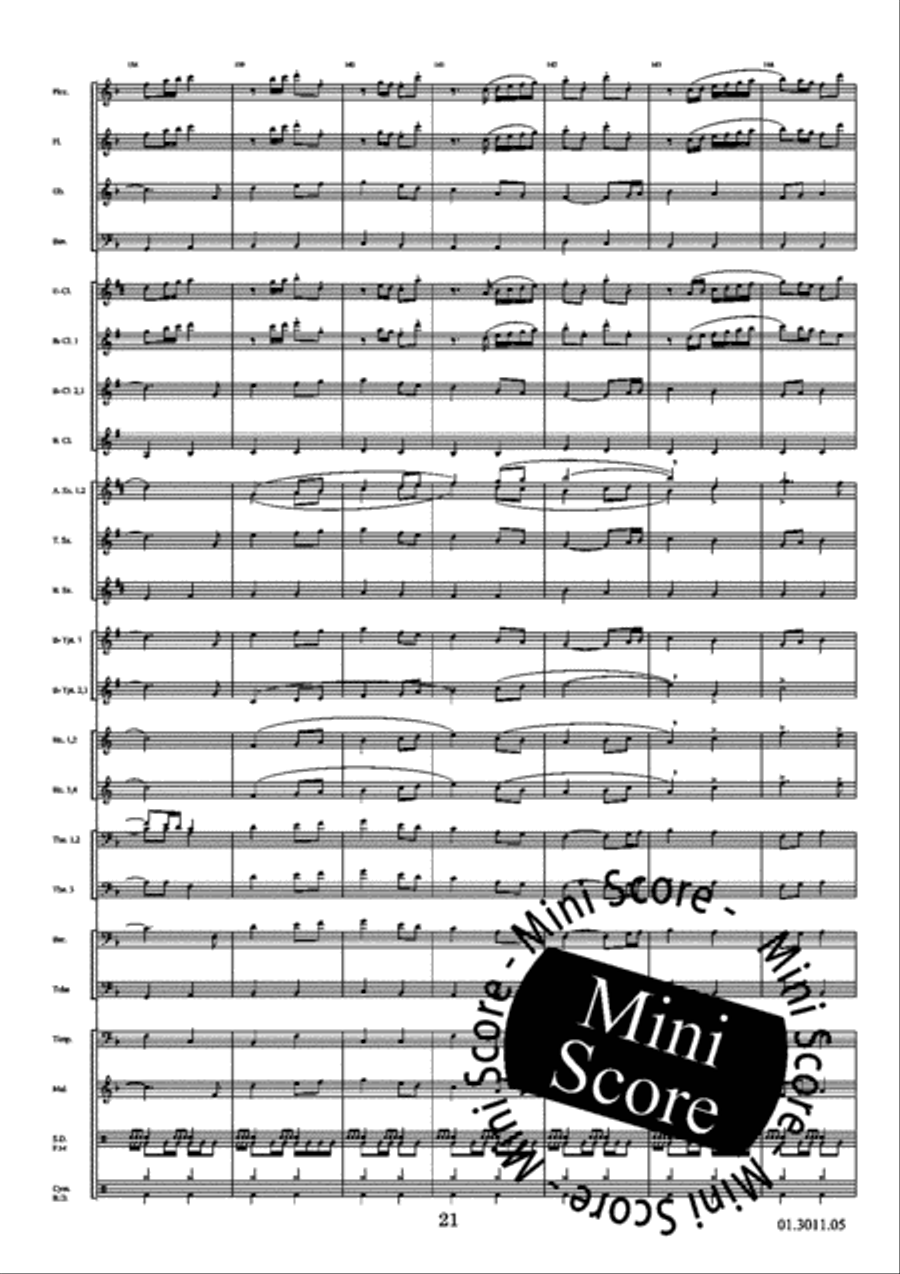 A Commenda Concert Band scores gallery preview page 25