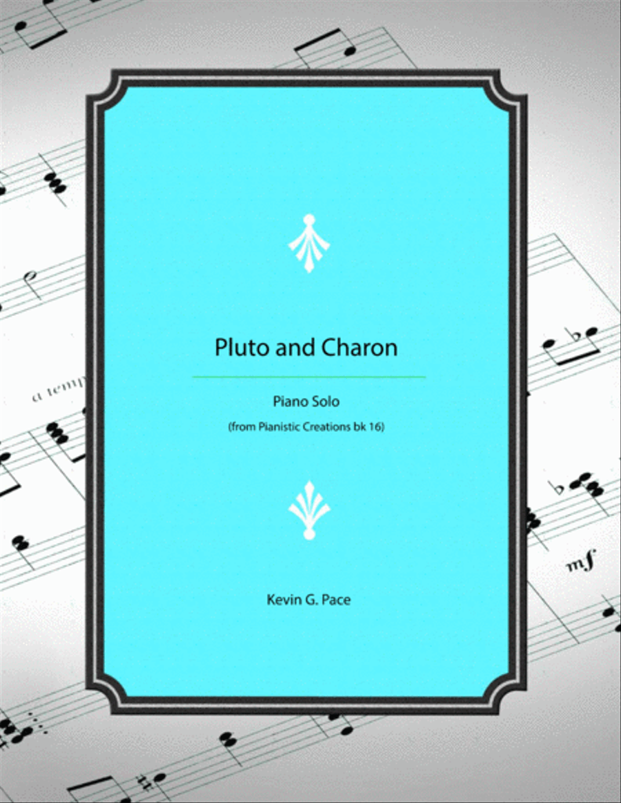 Pluto and Charon - piano solo Piano Solo scores gallery preview page 1