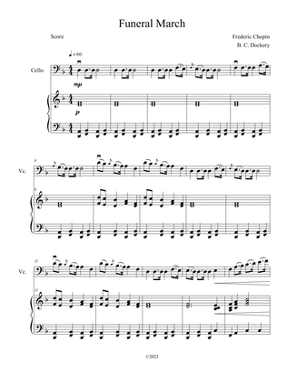 Funeral March (Cello Solo with Piano Accompaniment)