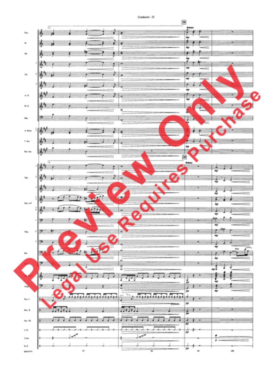 Africa: Ceremony, Song, and Ritual Concert Band scores gallery preview page 26