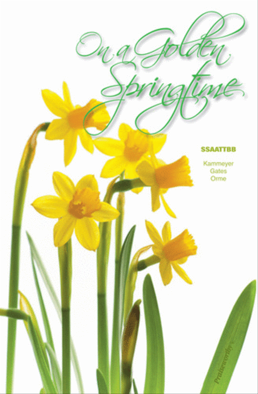 On a Golden Springtime - SSAATTB 4-Part scores gallery preview page 1