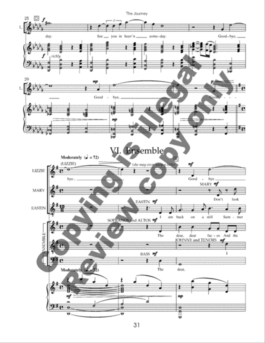 The Journey 4-Part scores gallery preview page 8