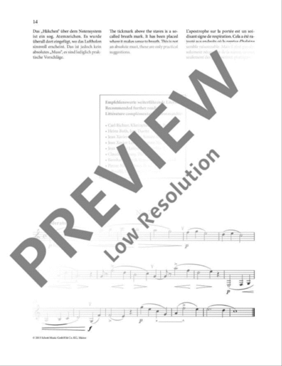 Clarinet Method B-Flat Clarinet scores gallery preview page 15
