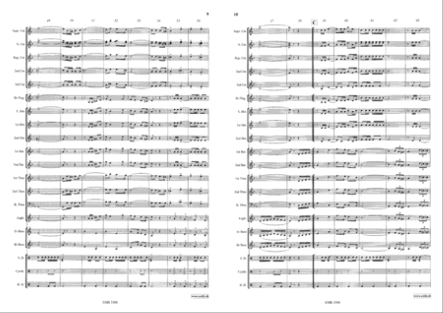 Concordia March Brass Band scores gallery preview page 6