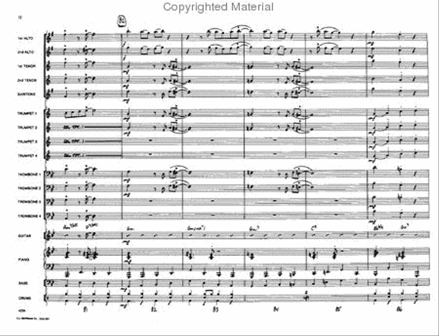 East Side Drive Jazz Ensemble - Sheet Music page 12