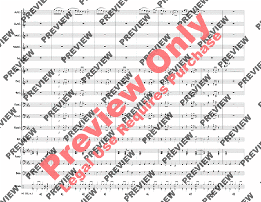 Mr. Cool Jazz Ensemble scores gallery preview page 10