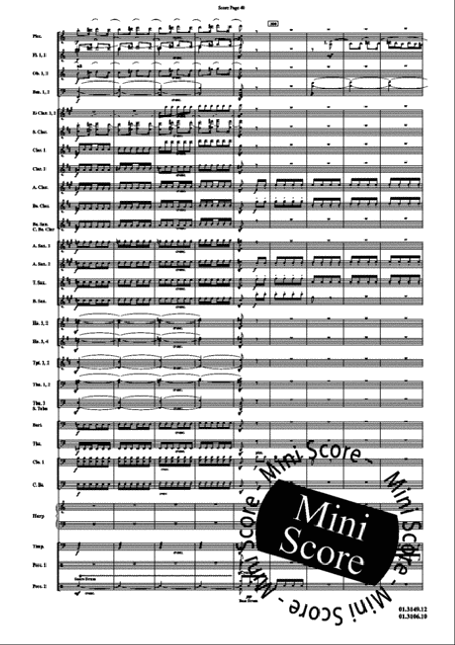 Scheherazade Concert Band scores gallery preview page 212