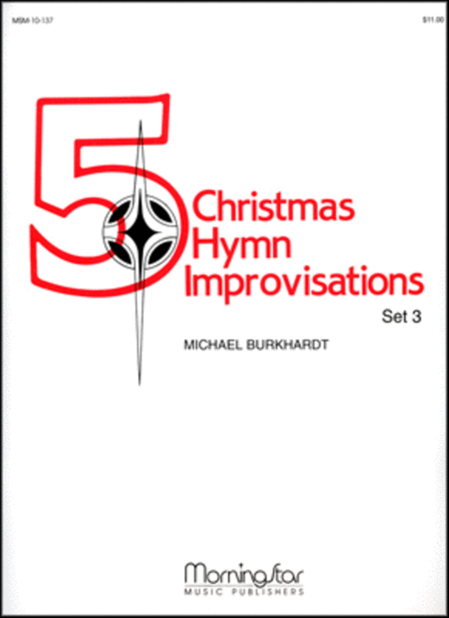Five Christmas Hymn Improvisations, Set 3 Organ scores gallery preview page 1