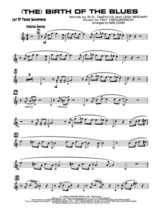 (The) Birth of the Blues: B-flat Tenor Saxophone