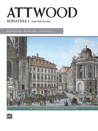 Book cover for Attwood: Sonatina I