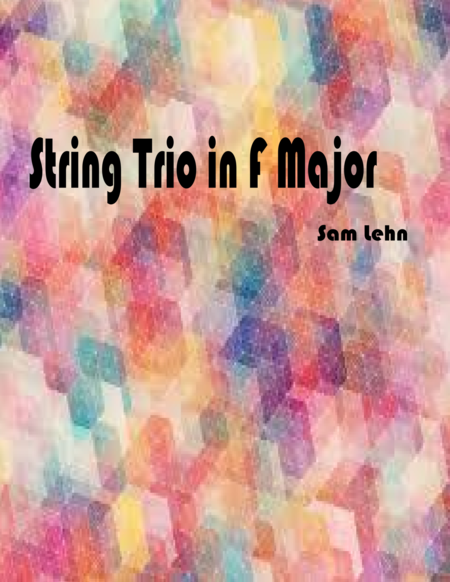 String Trio in F Major