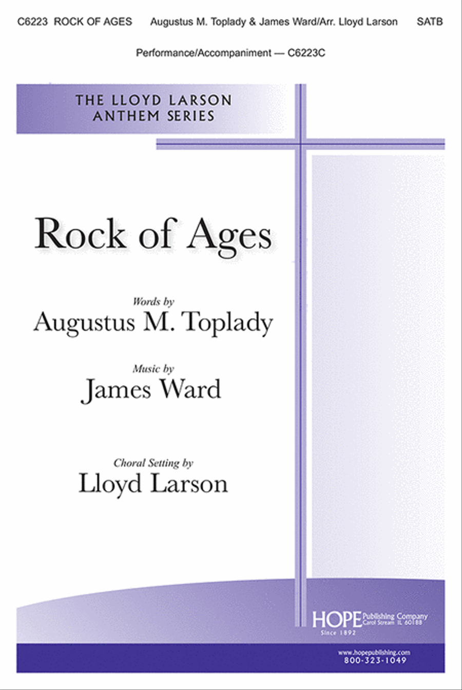Rock of Ages 4-Part scores gallery preview page 1