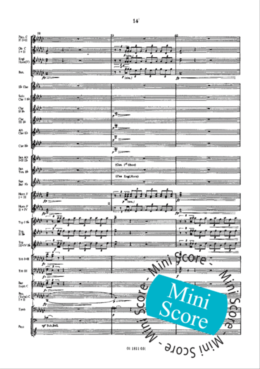 March to Mars March to Mars Concert Band scores gallery preview page 18
