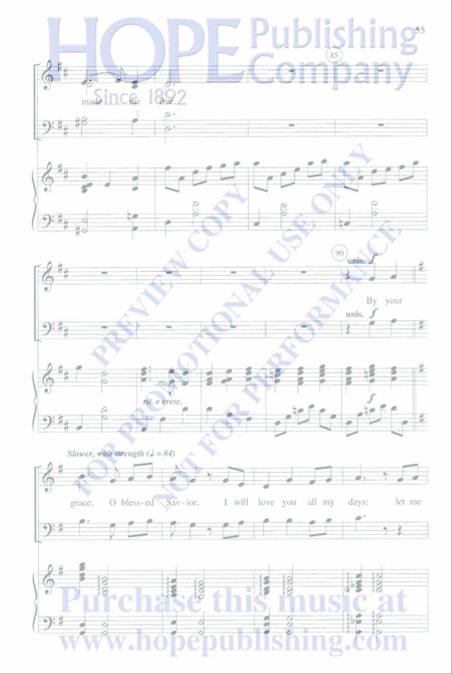 Here is the Love Here is the Love Choir scores gallery preview page 59