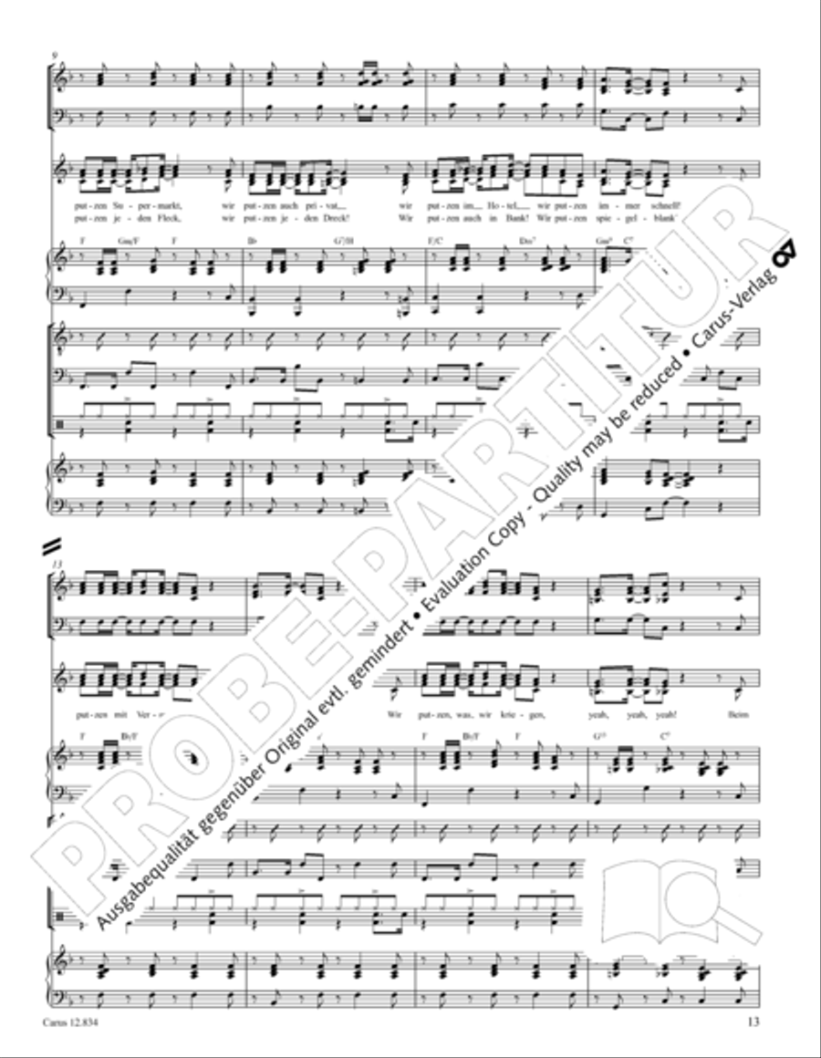 Schockorange Choir scores gallery preview page 14