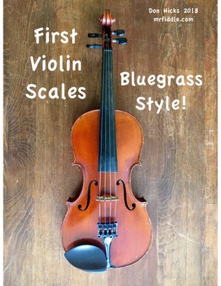 First Violin Scales - Bluegrass Style