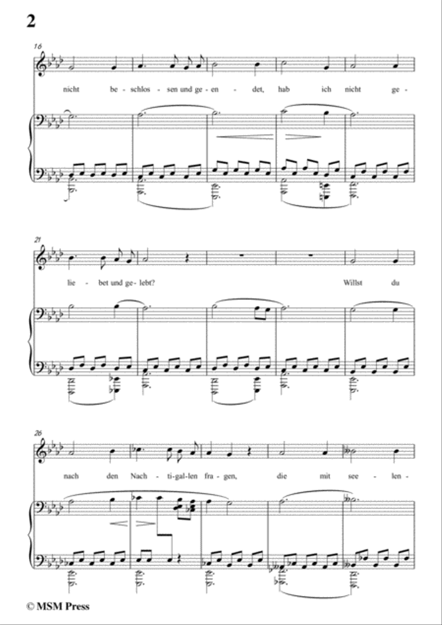 Schubert-Thekla: Eine Geisterstimme(Thekla: A Spirit Voice),D.595,in g sharp minor,for Voice&Piano Voice scores gallery preview page 4