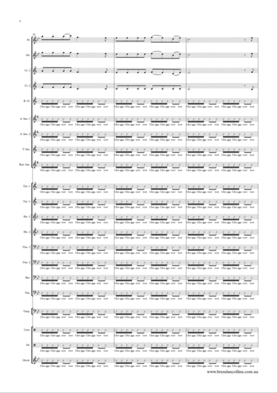 All Aboard Concert Band scores gallery preview page 6