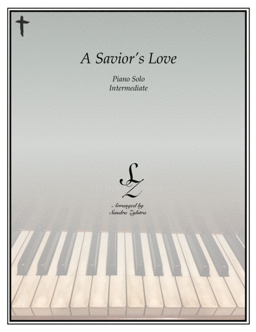 A Savior's Love (intermediate piano solo) image number null