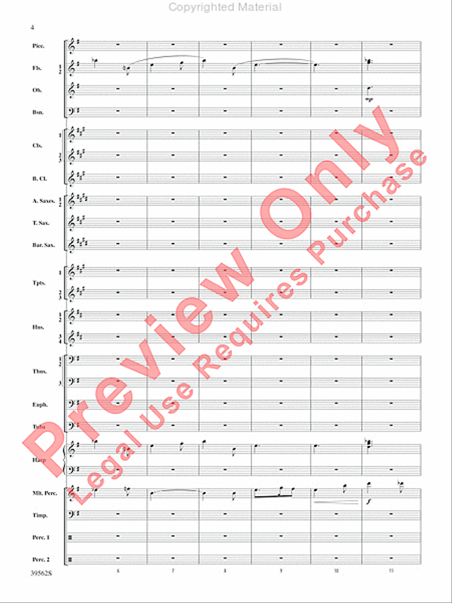 The Complete Harry Potter Concert Band scores gallery preview page 5